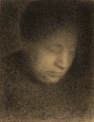 Madame Seurat, die Mutter des Künstlers, ca. 1882-3